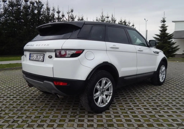 Land Rover Range Rover Evoque cena 56900 przebieg: 201000, rok produkcji 2012 z Sieradz małe 172